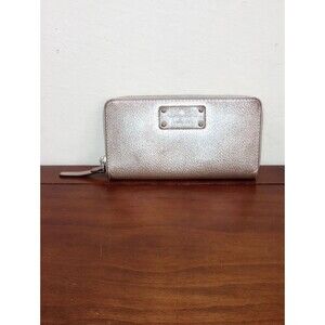 Kate Spade New York Rose Gold Wellesley Neda Metallic Leather Wallet